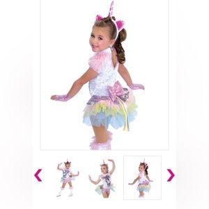 A Wish Come True.Girl's Dance Costume/recital. The Last Unicorn